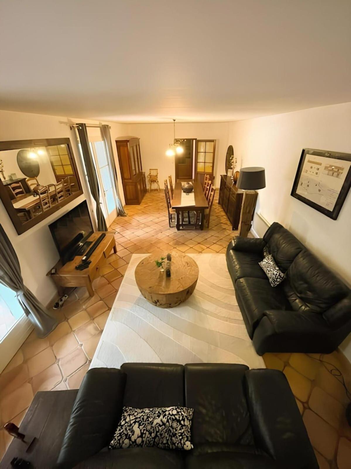 Les Oliviers - Villa 10 People - 5 Min Ardeche Saint-Julien-de-Peyrolas Exterior photo