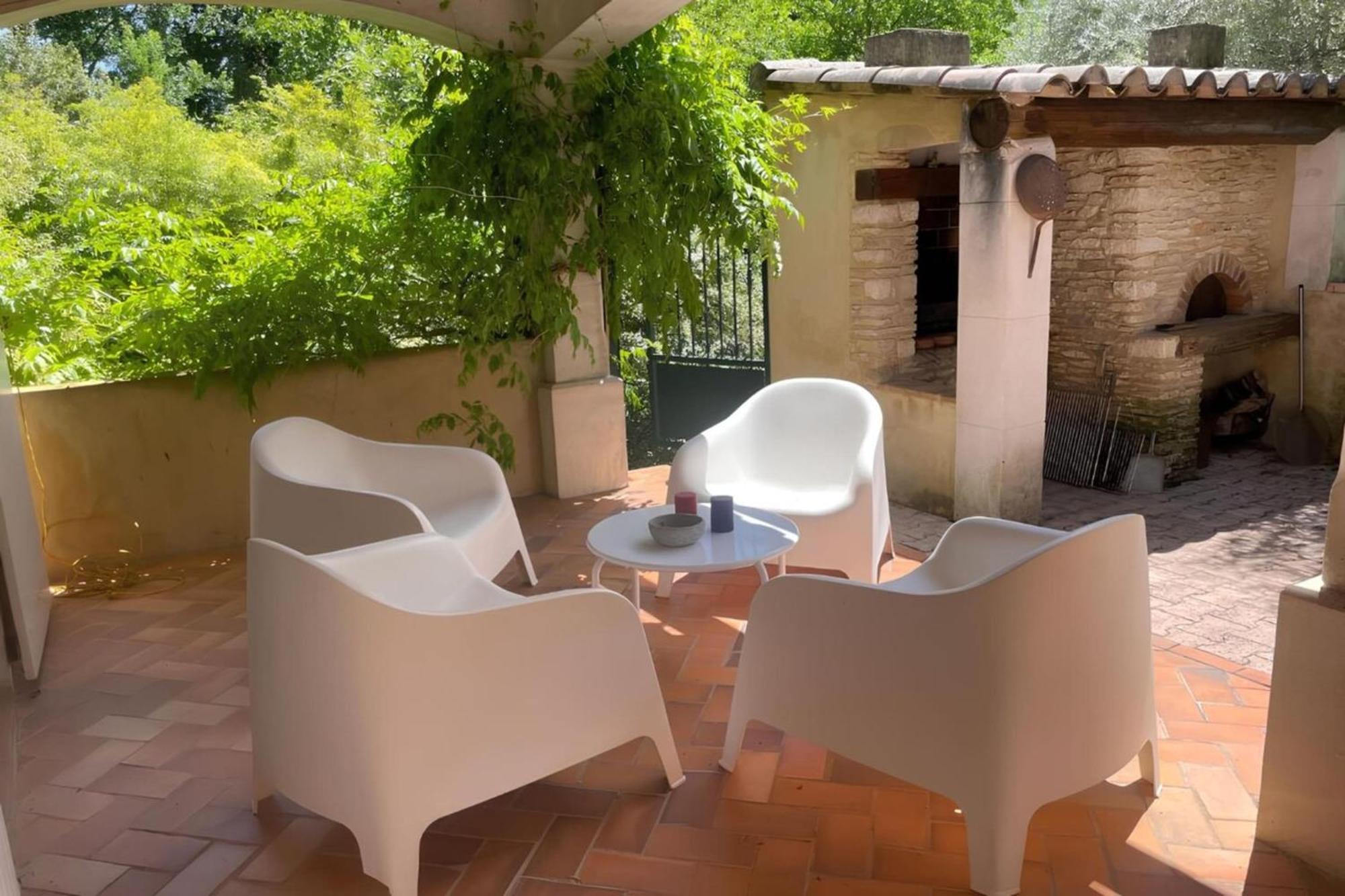 Les Oliviers - Villa 10 People - 5 Min Ardeche Saint-Julien-de-Peyrolas Exterior photo